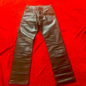 Gap leather pants